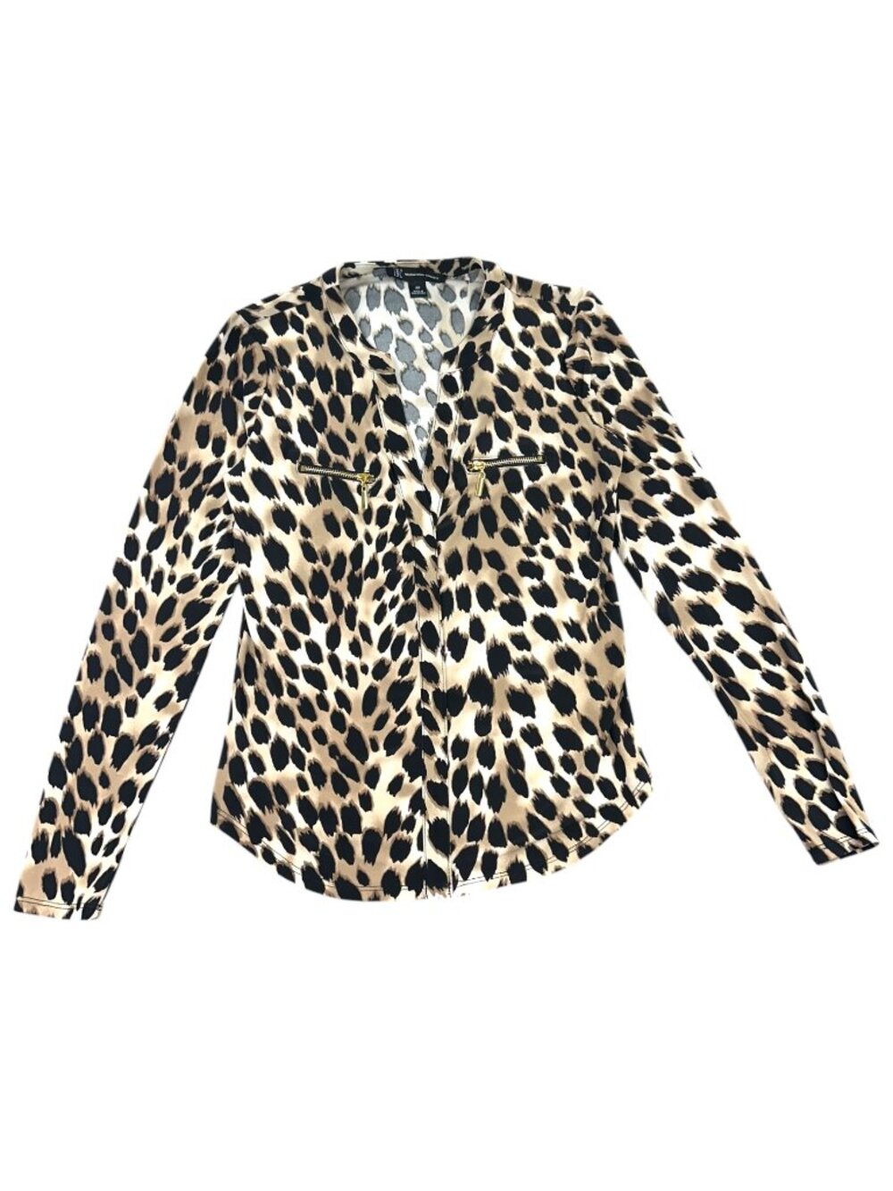 INC International Concepts‎ Leopard Print Long Sleeve